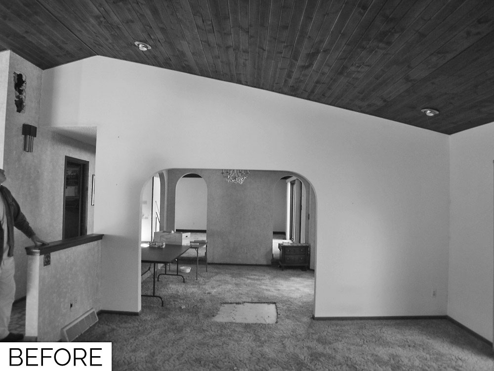 Before The Living Room Renovation