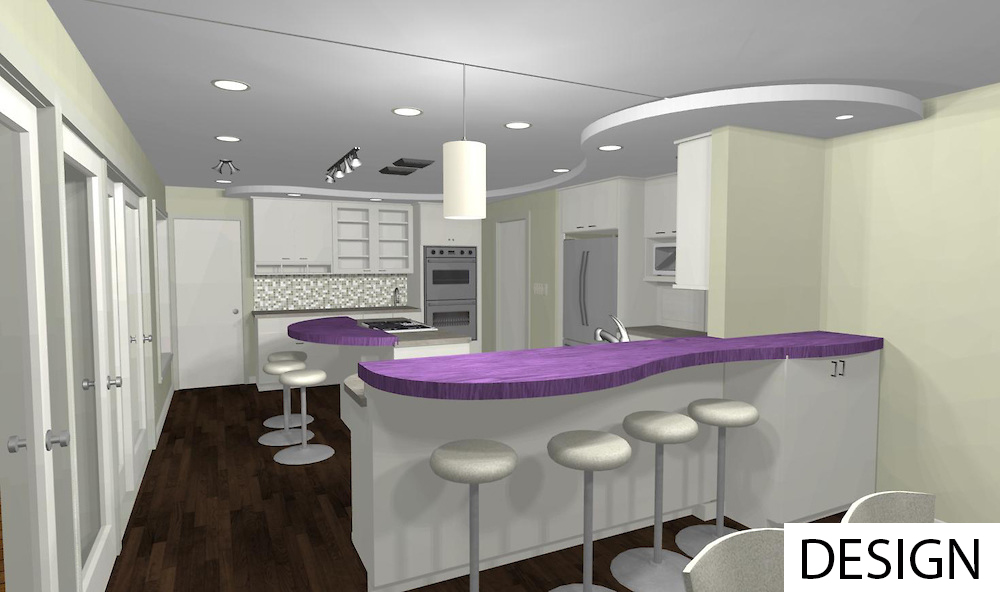 Redesigned Kitchen Illustration