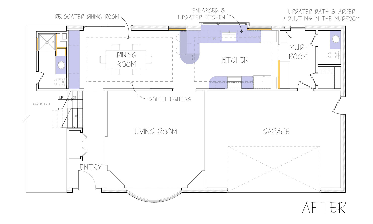 Redesigned Floor Plan