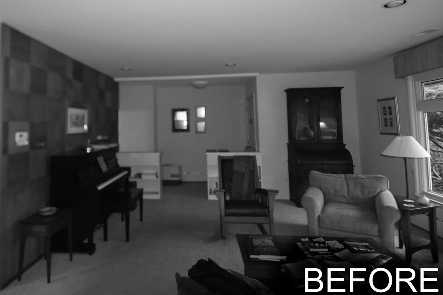 Pre-Existing Living Room