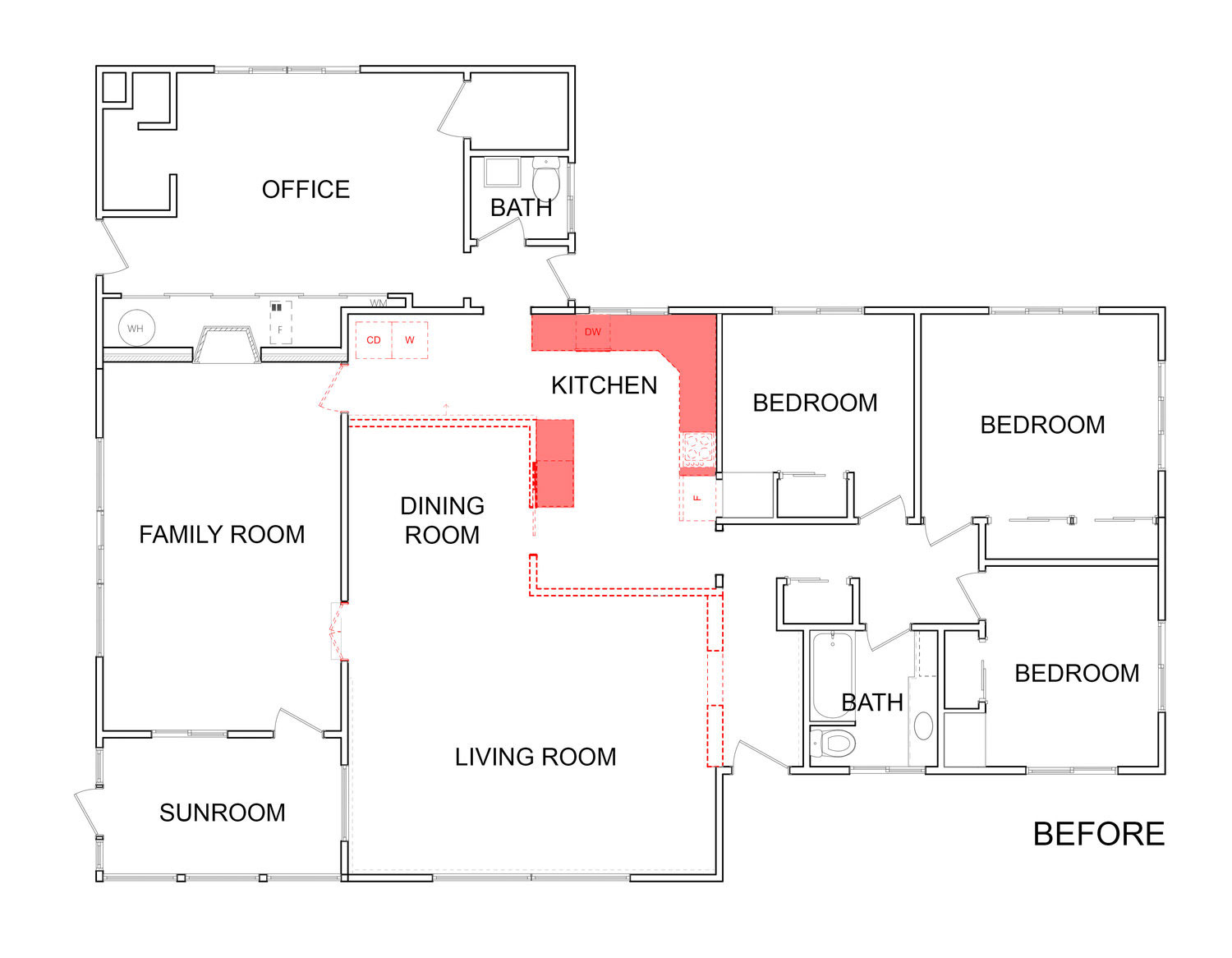 Pre-Existing Floor Plan