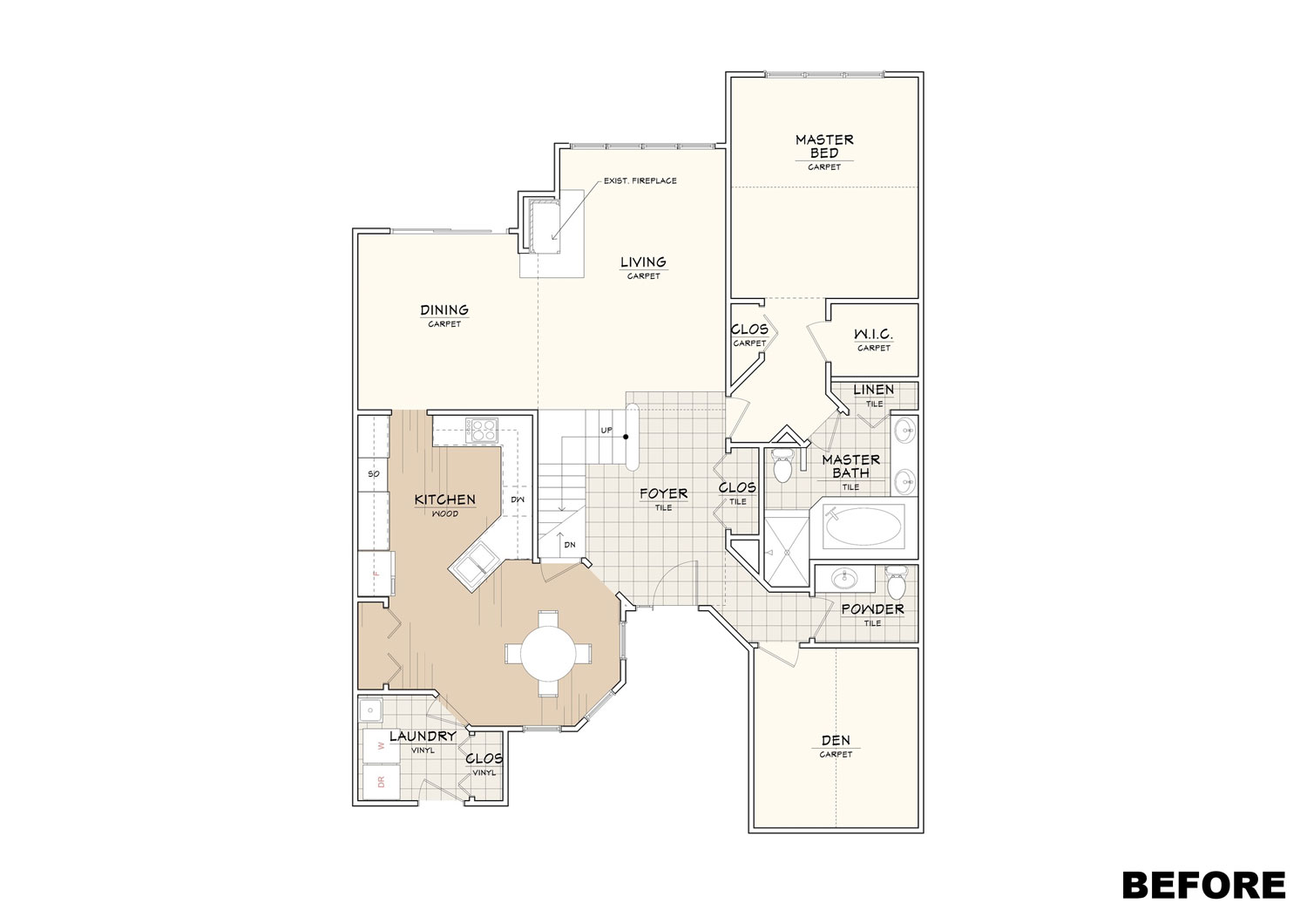 Pre-Existing Floorplan