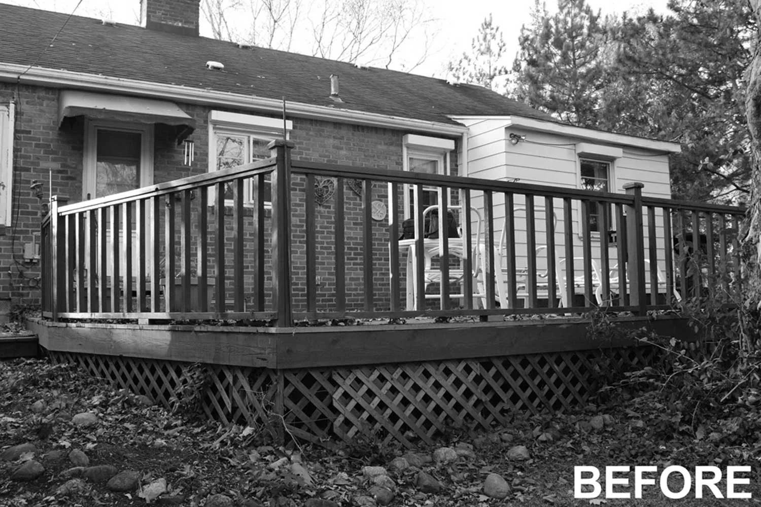 Home Addition Before Image