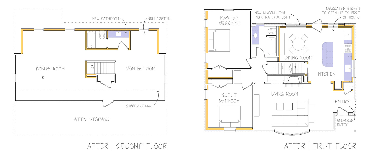 Redesigned Floor Plan