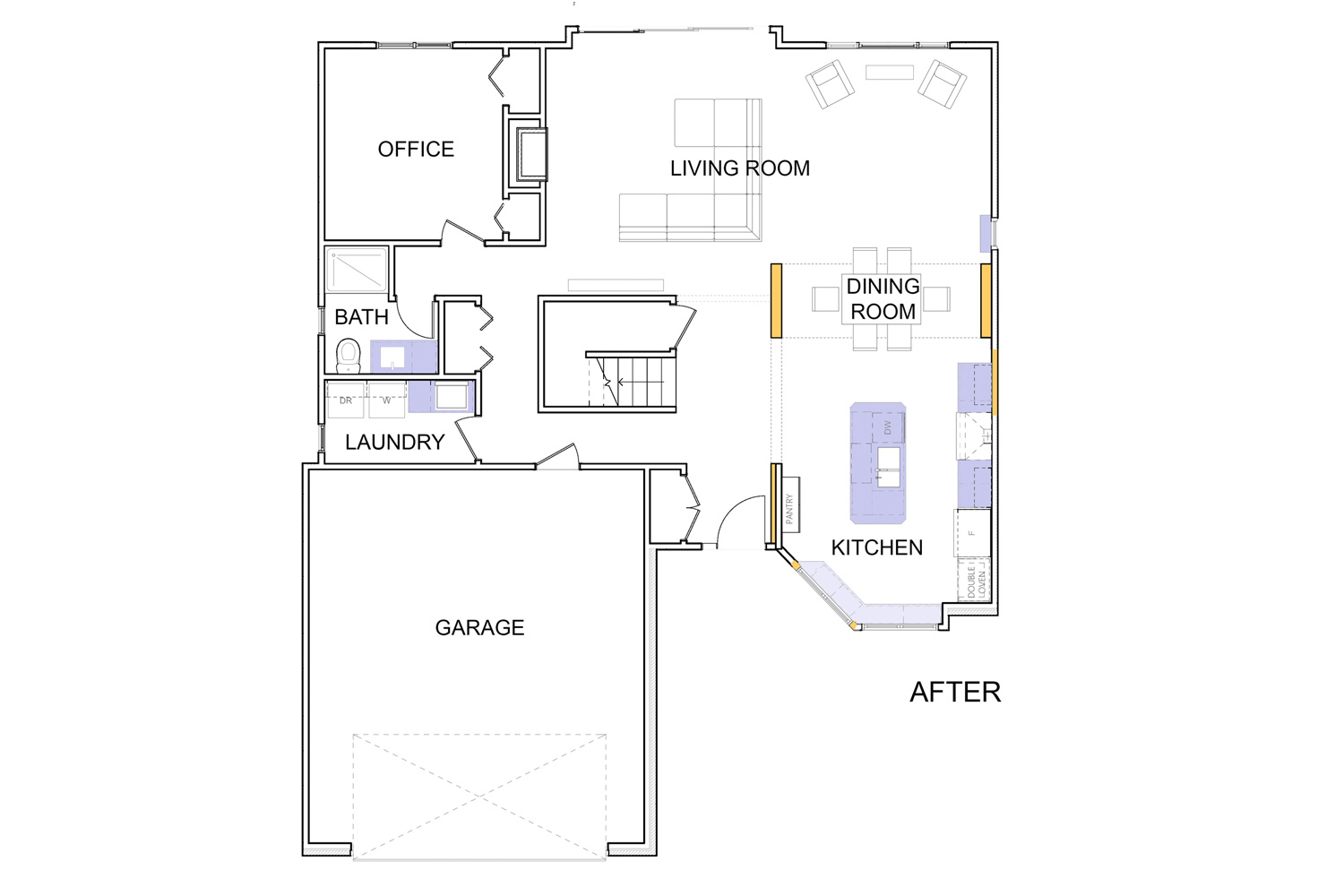 Redesigned Floor Plan