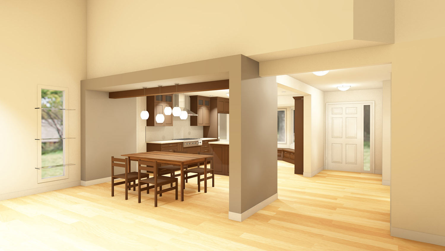 Redesigned Kitchen Illustration