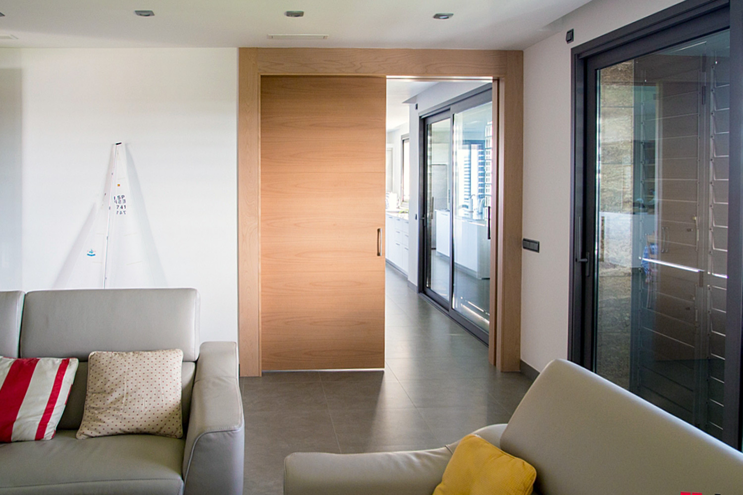 Pocket doors for bedroom