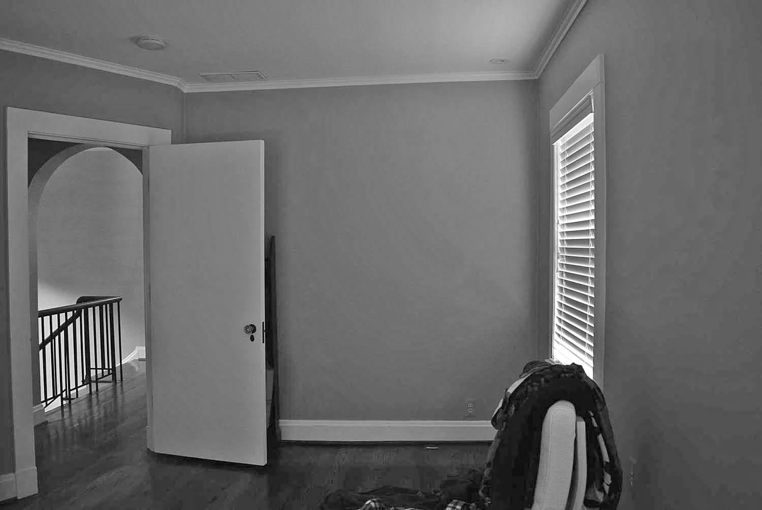Before - bedroom to be Converted to Master Bath