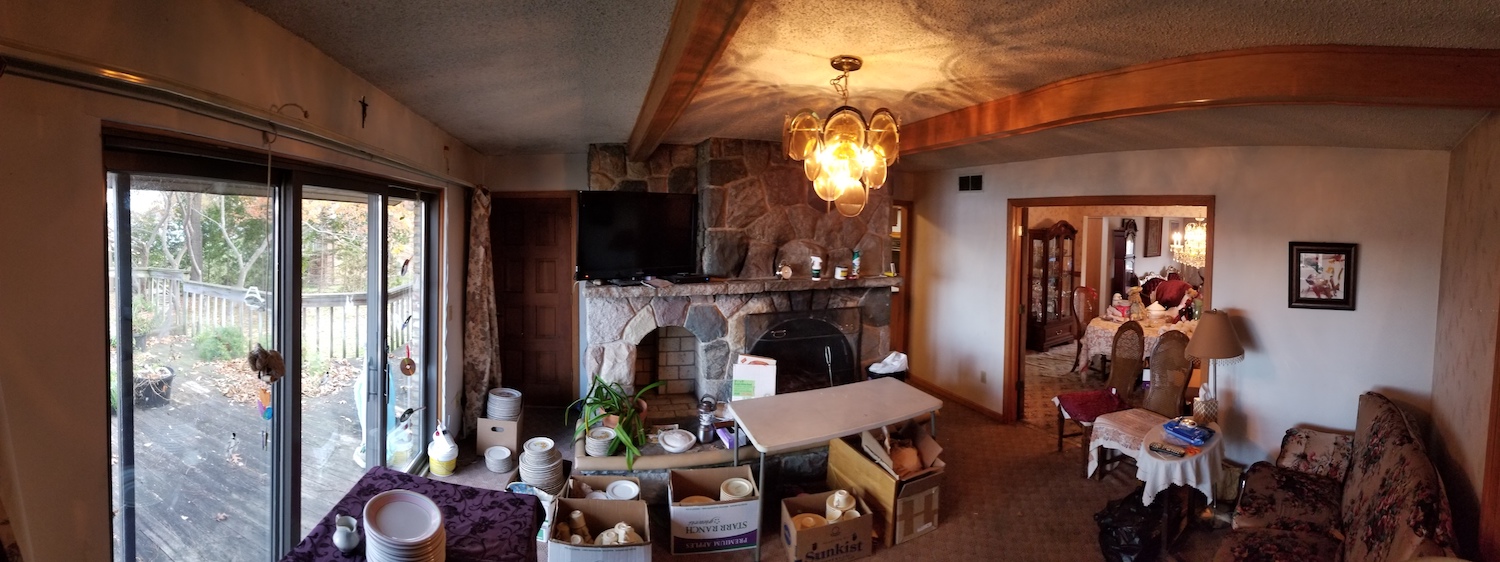 Before - FIREPLACE