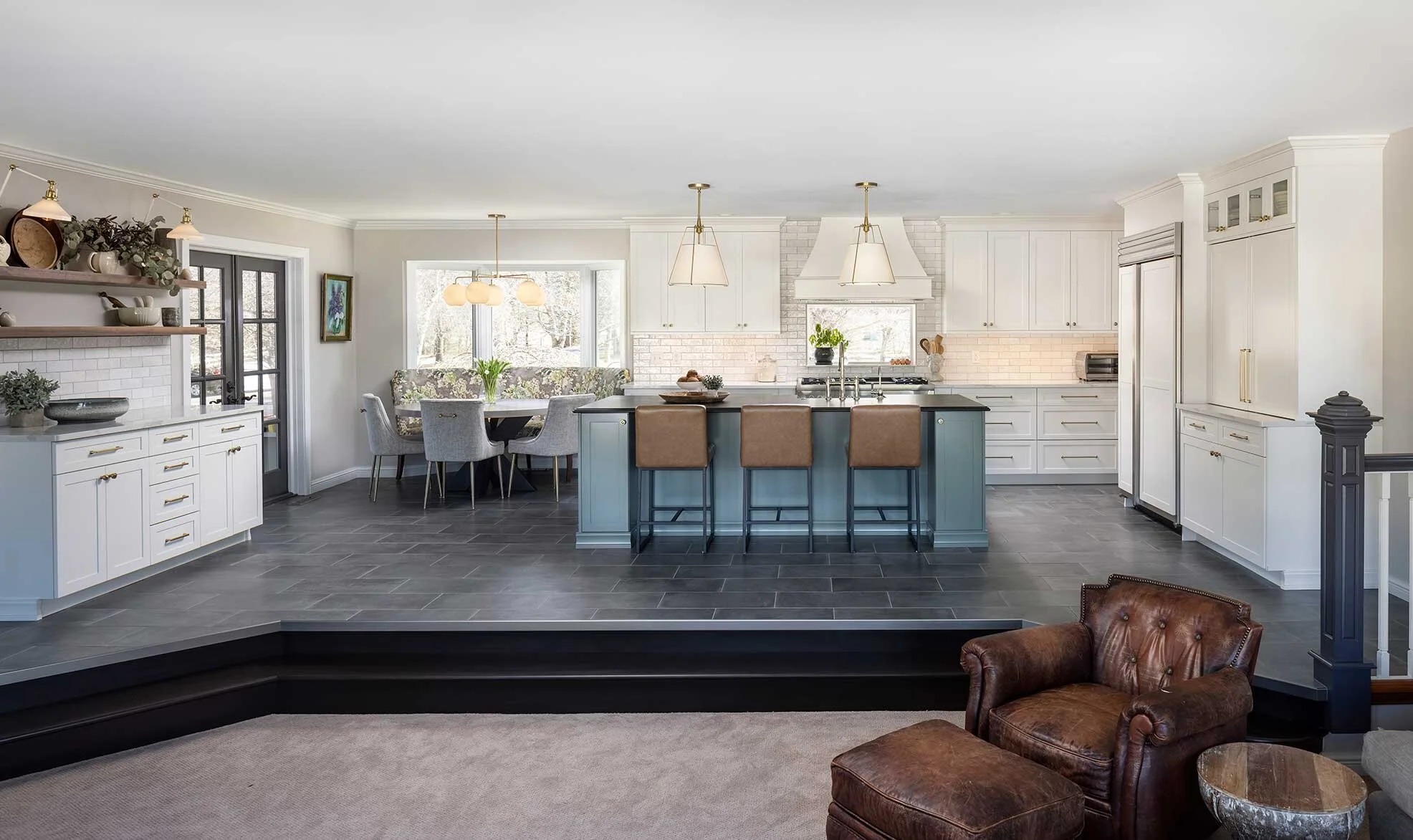 Modern Farmhouse Kitchen Remodel in Dexter, MI by Forward Design Build Remodel project photo