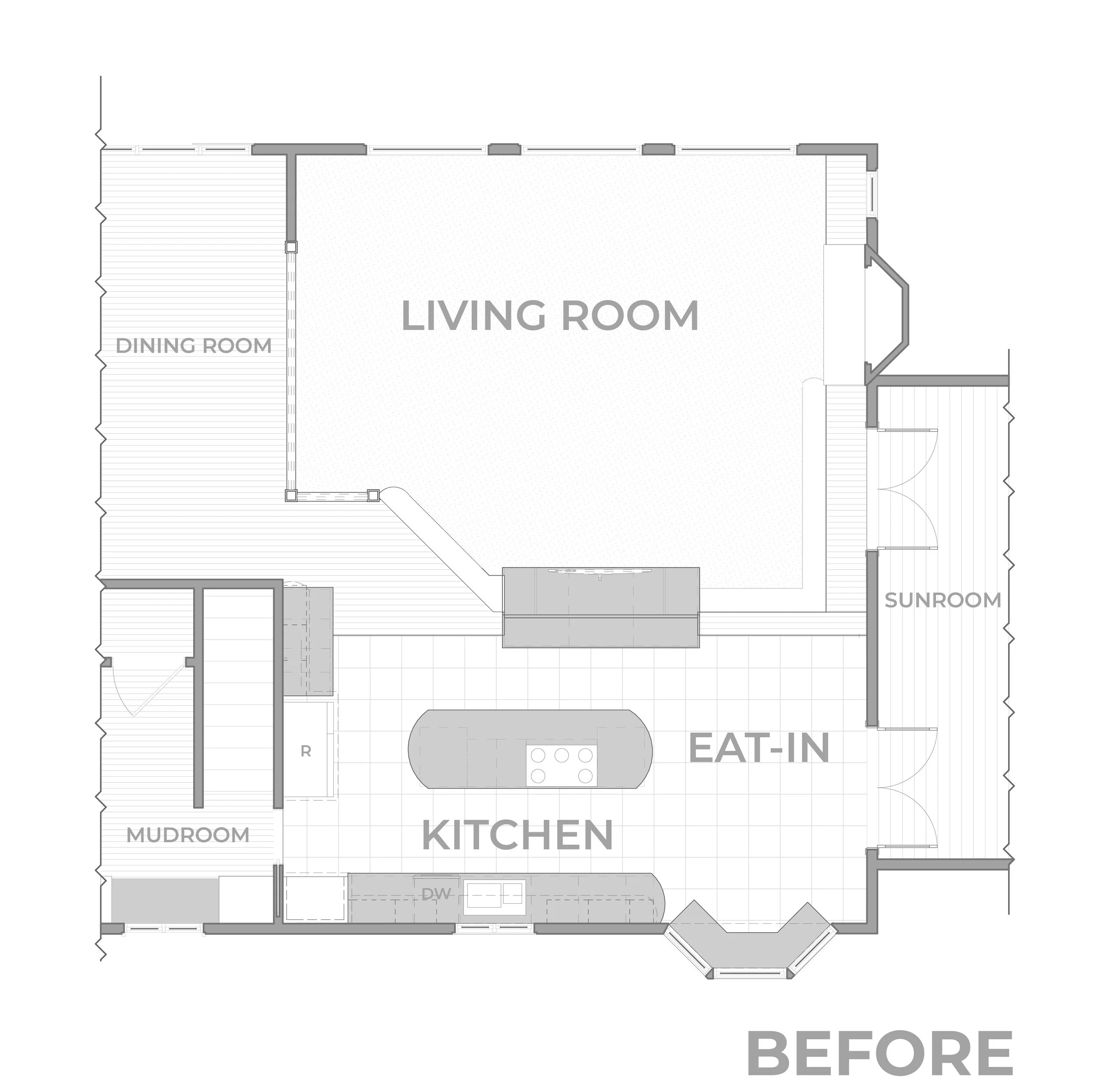 Modern Farmhouse Kitchen Remodel in Dexter, MI by Forward Design Build Remodel project photo 8