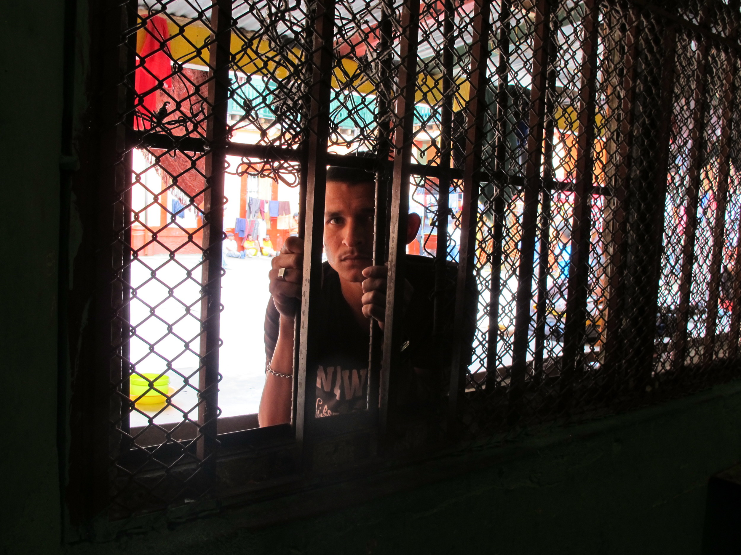 Inmate in the jail of Quetzaltenango.