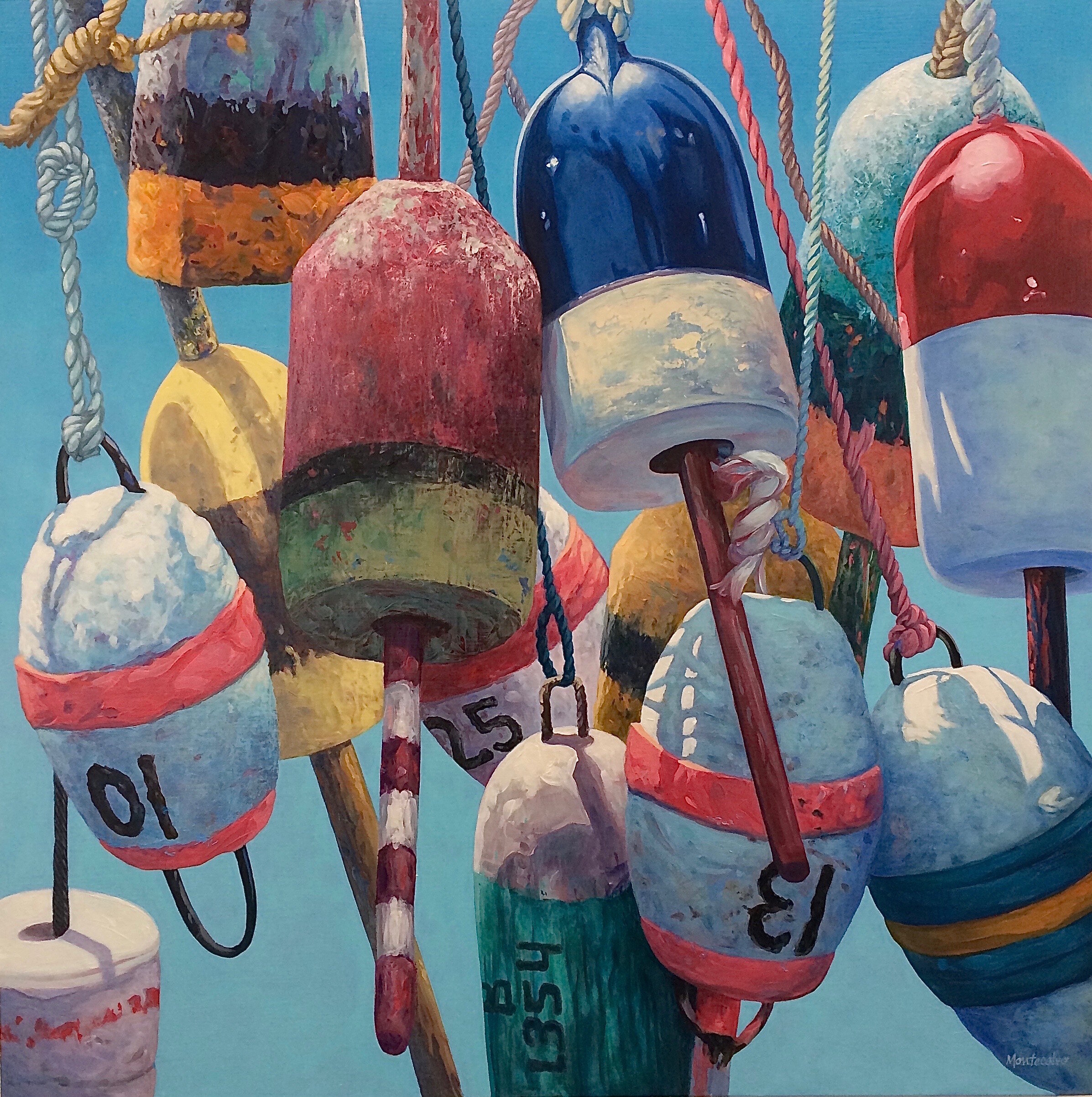 Captain's Buoys  30x30
