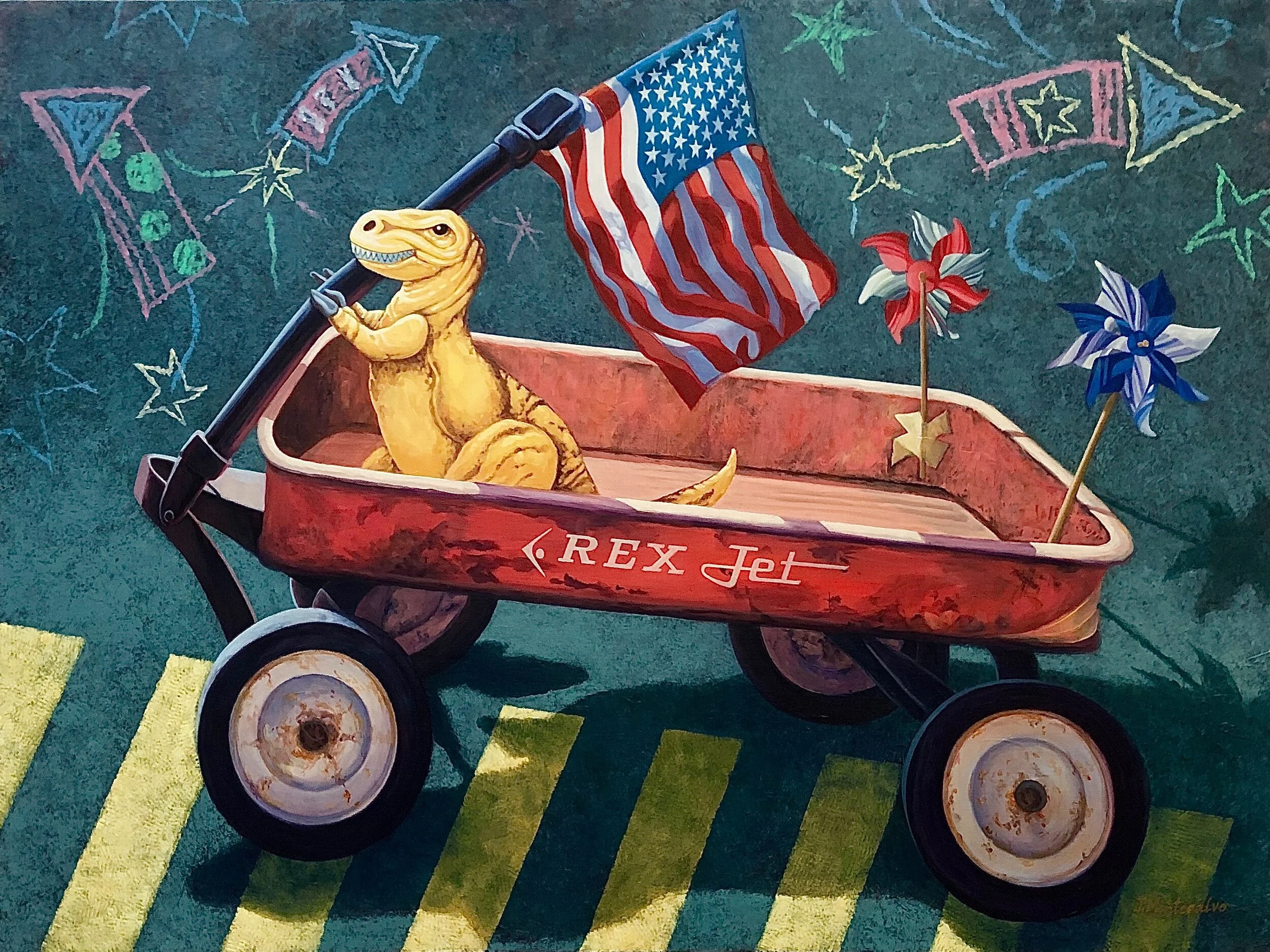 PARADE READY  36" x 30"