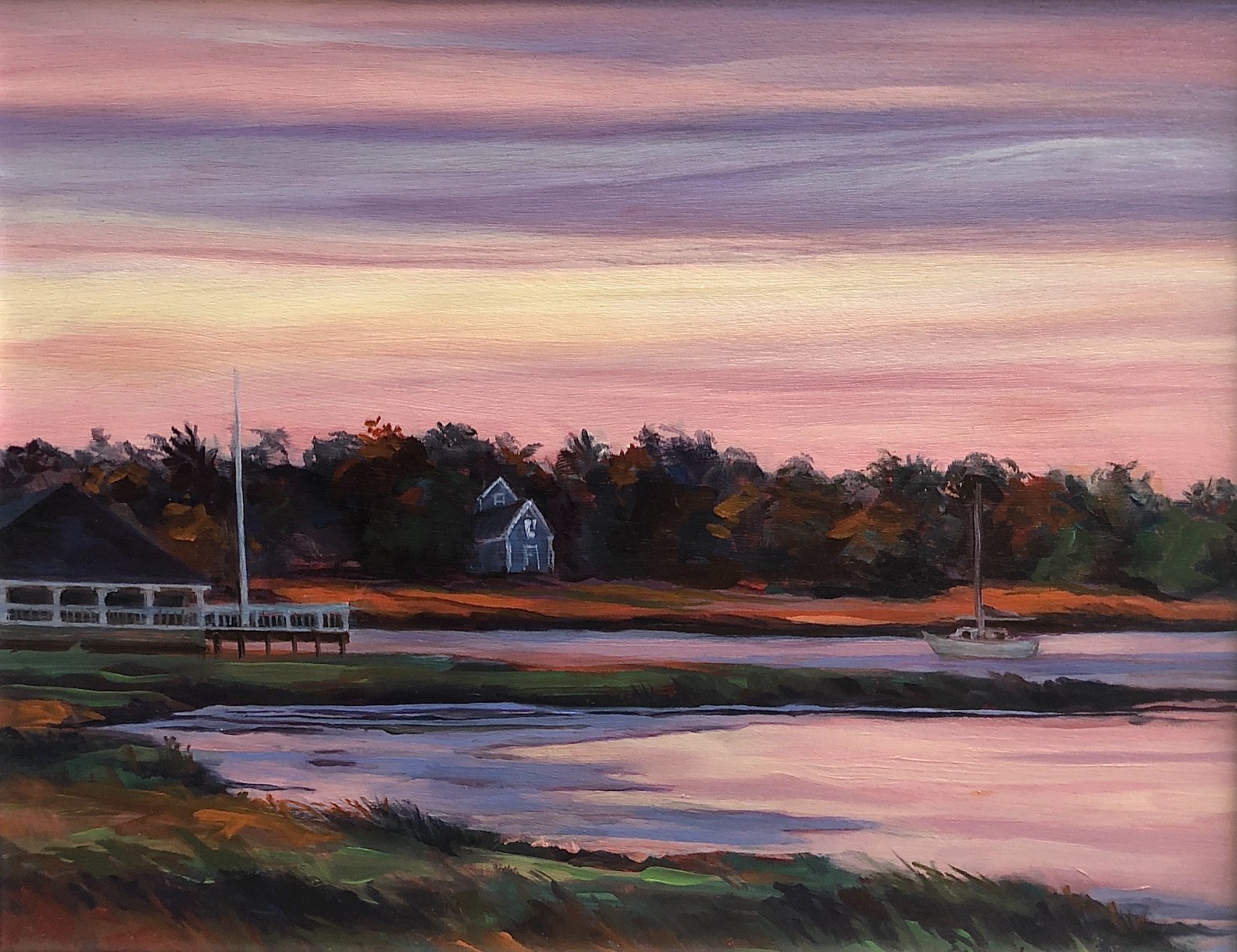 Sunset at Seven  11x14