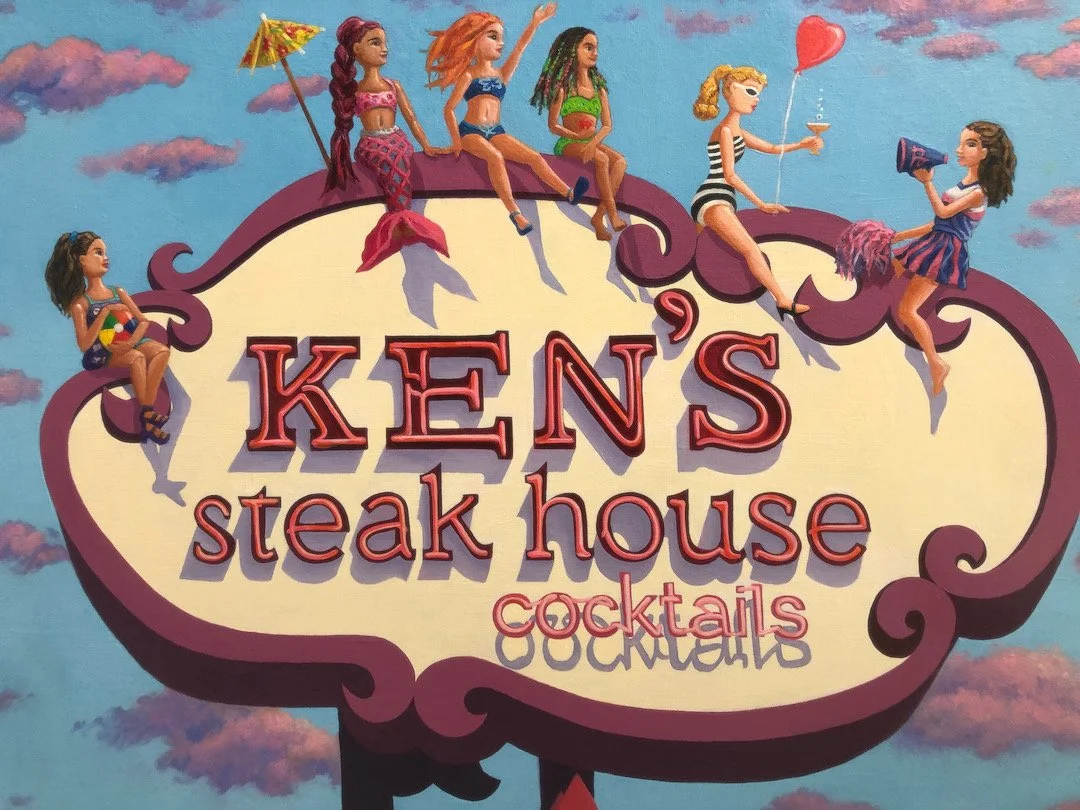 HI BARBIES   36 x 24