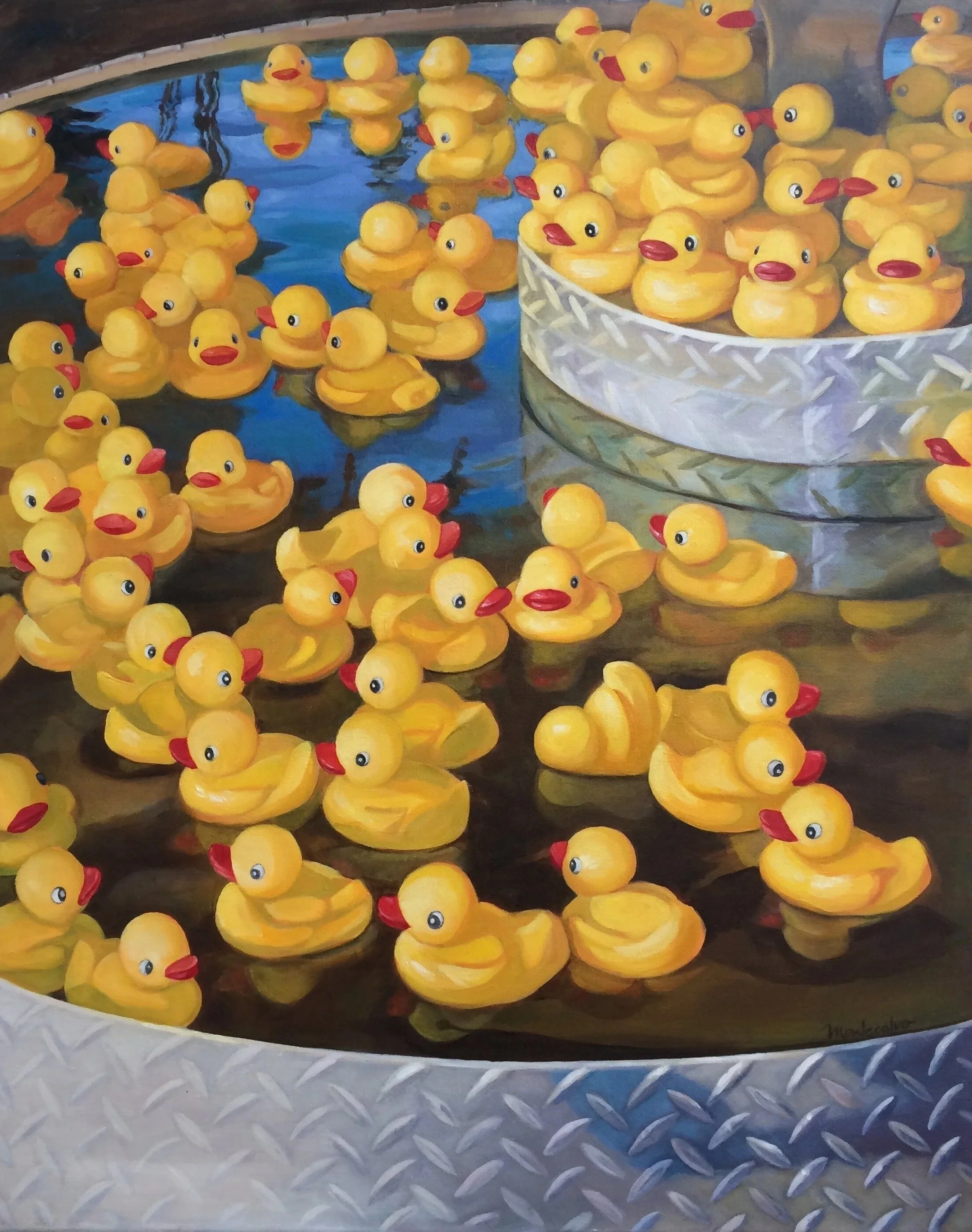 Just Ducky  36x24