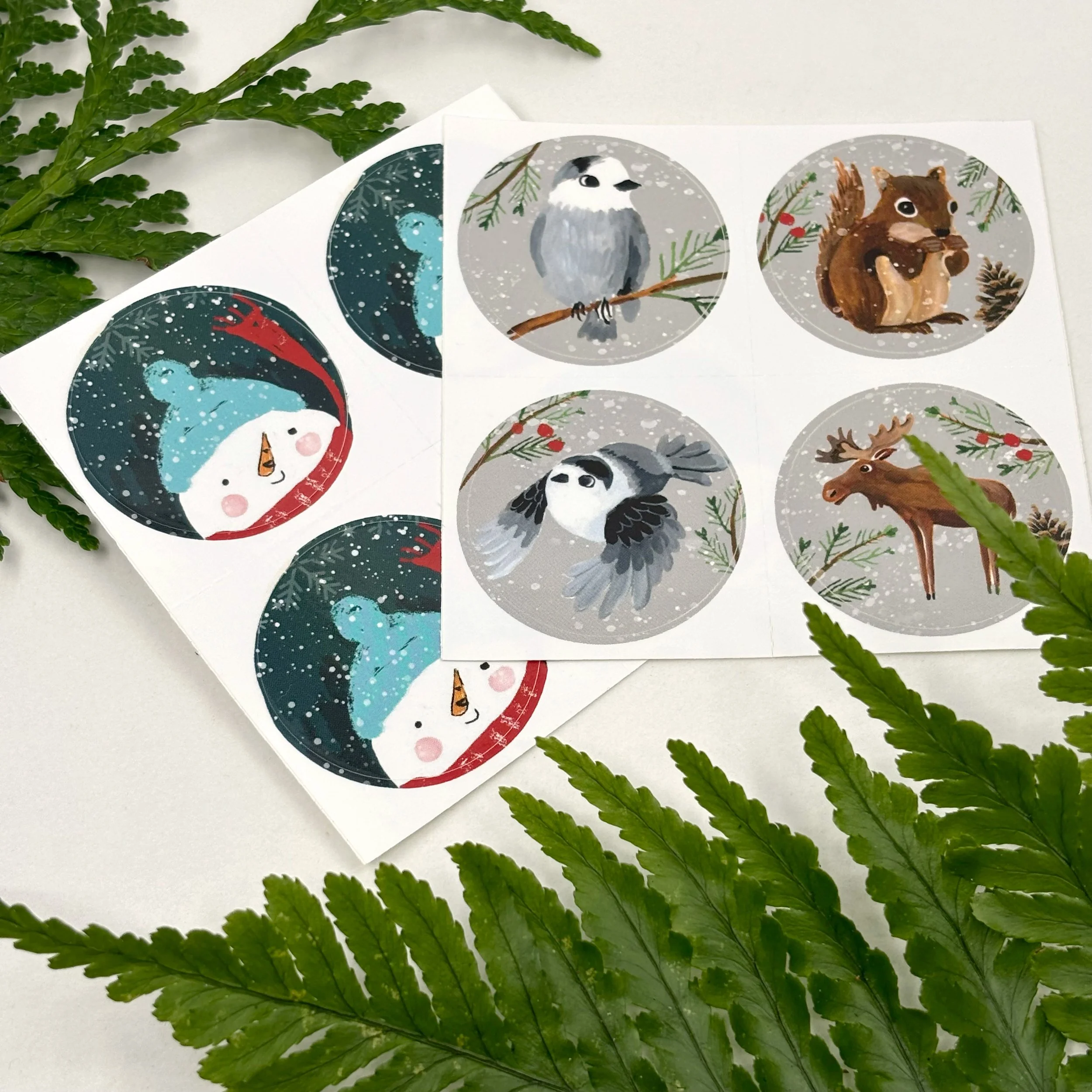 Holiday Sticker Sheet