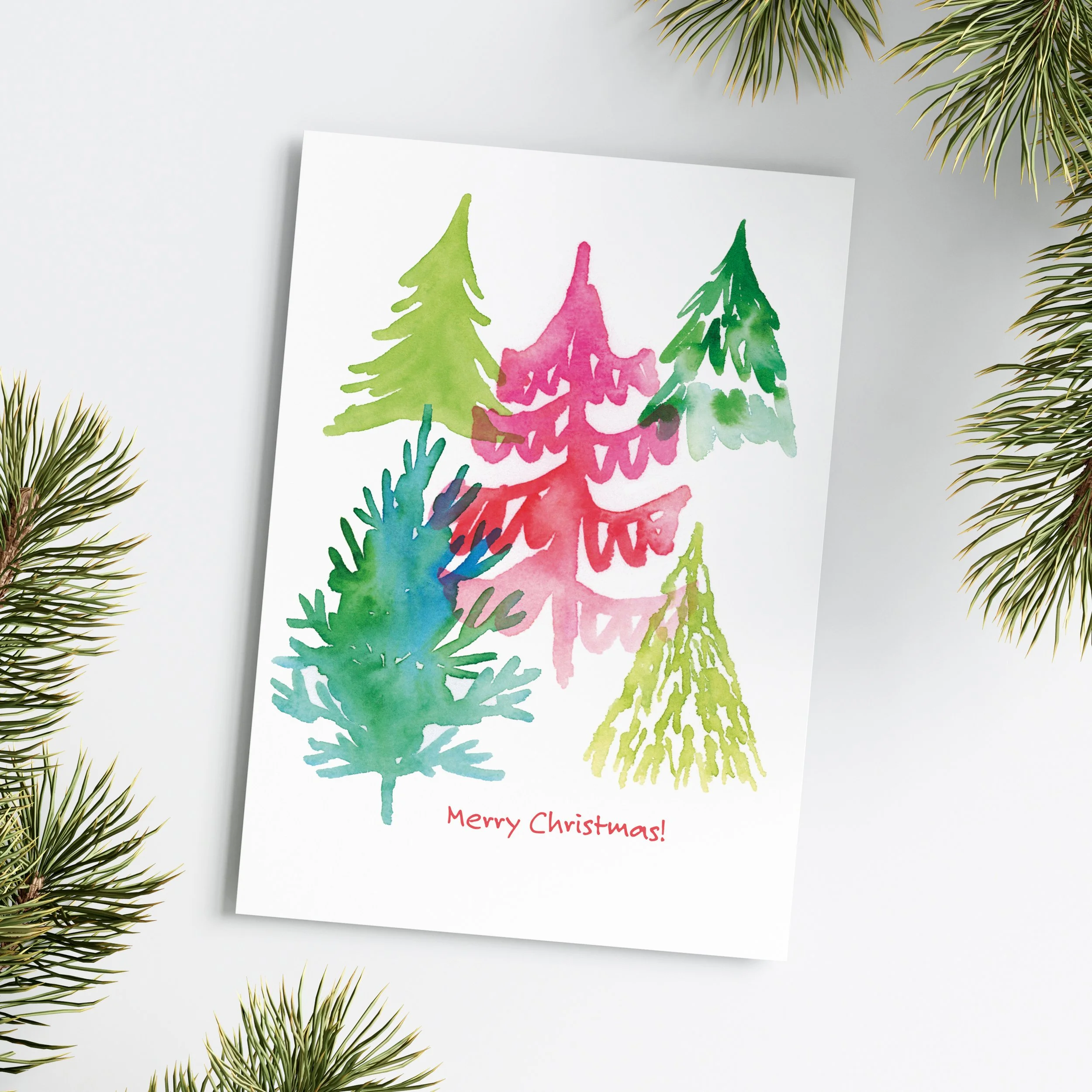 Christmas Trees Portrait