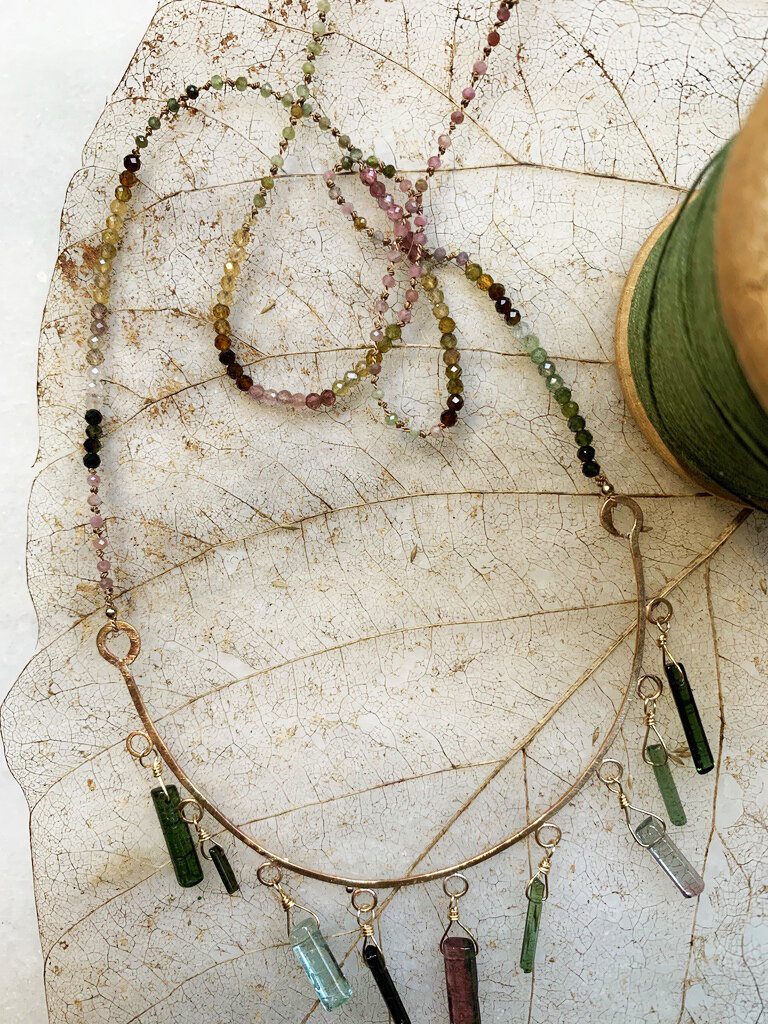 Tourmaline mixed Godess necklace 20-22%22 .jpeg