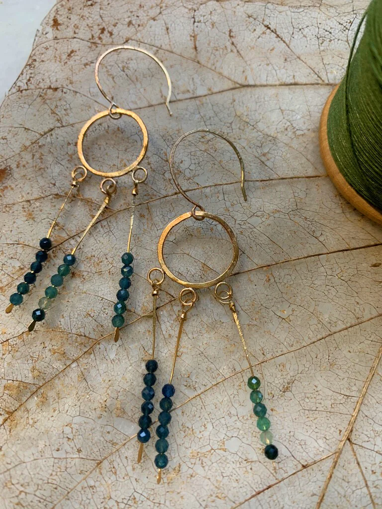 Blue Toumaline Mermaid earrings .jpeg