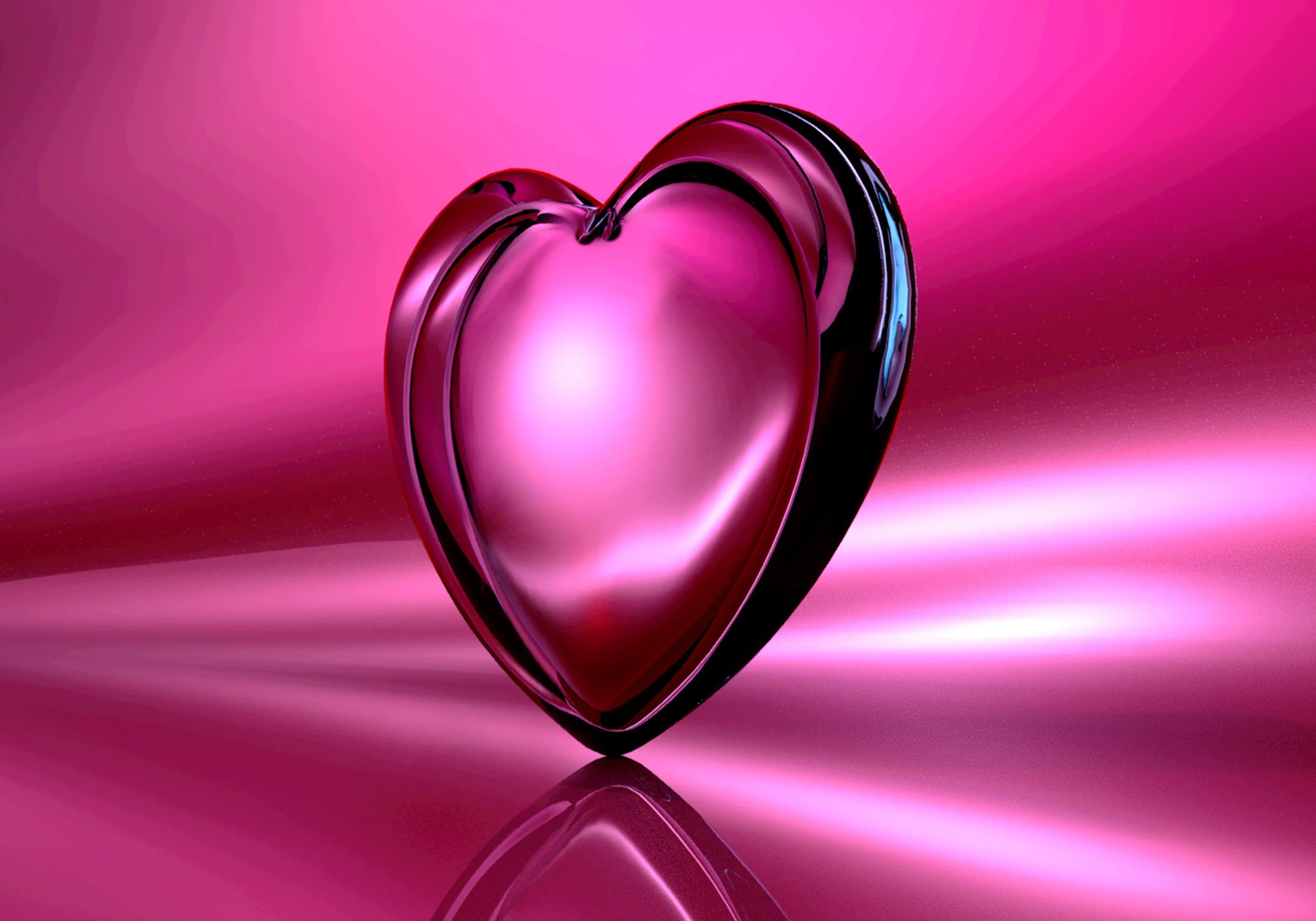 Glass Heart Rendering