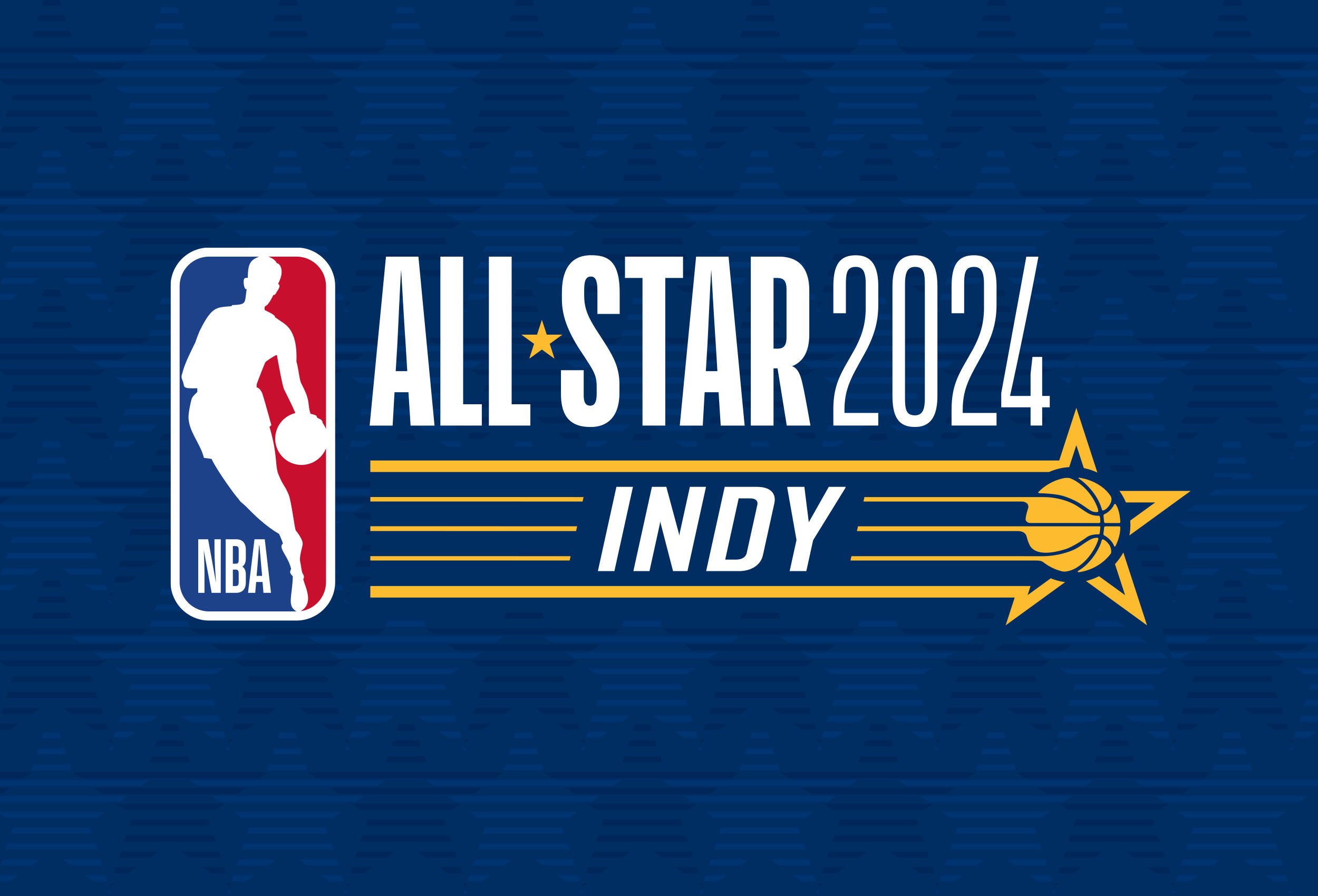 NBA All-Star 2024 Indianapolis 16oz Wordmark Tumbler by Simple