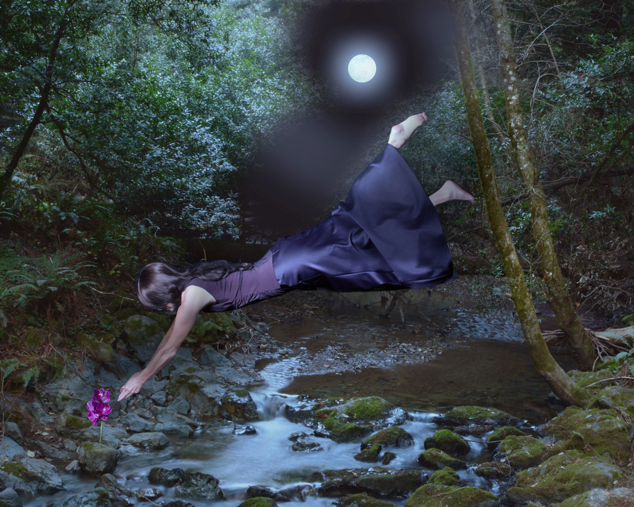  “The Celestial Gardener” is a Fantasy Portrait I’ve made of one of my fantasies…