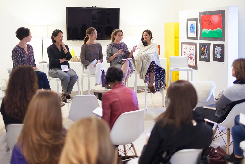 A panel discussion in our Creative Studio