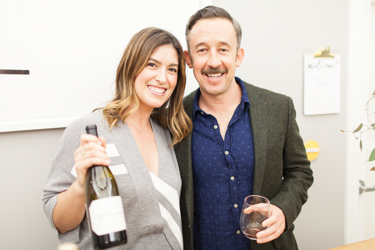 Sophie James Wine (Sophie & James pictured here!).