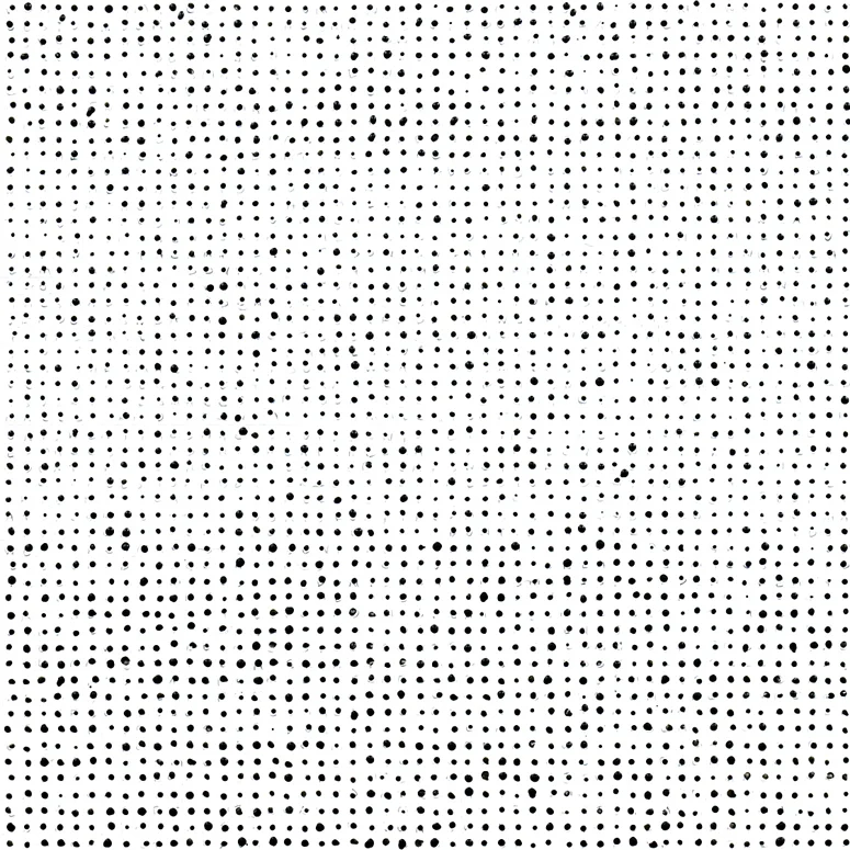  (Detail) Dots Over Letters On Grid,&nbsp;2010 50 by 38 inches Paint and graphite on paper 