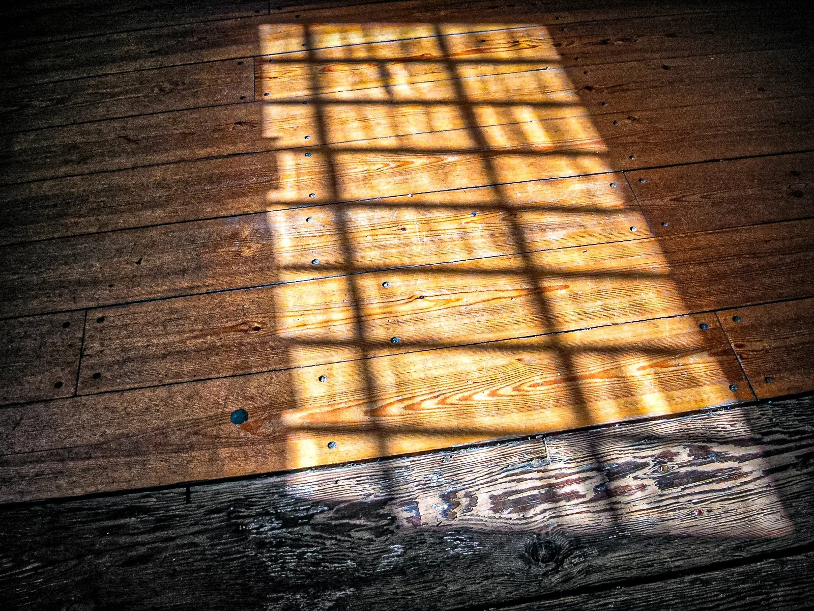 Window refection Chatham docks