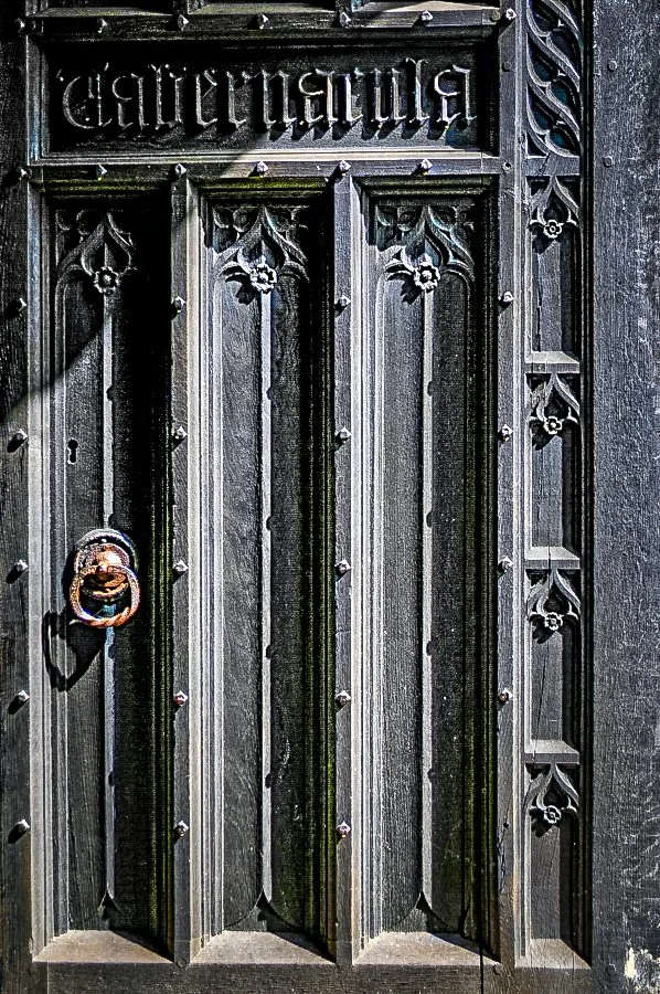 Church Door The Peak District