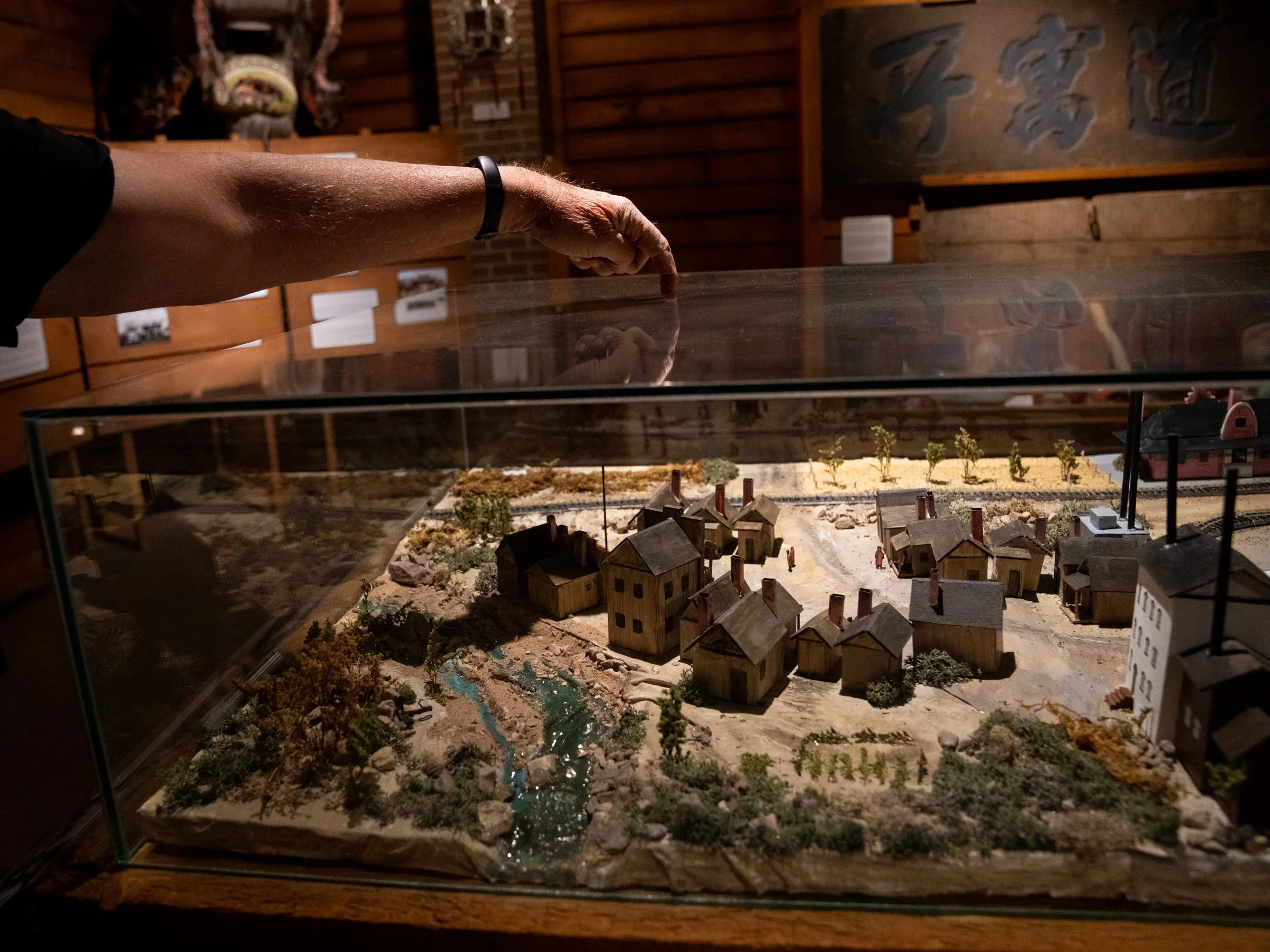 Inside the Joss House is a Chinatown map.