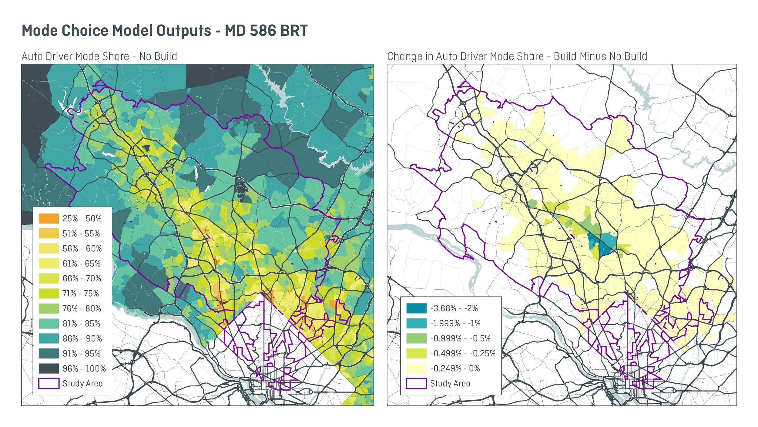 Renaissance has utilized multimodal accessibility to develop simplified, data-driven approaches to comparing projects based on the connectivity they provide between people and destinations and the impact they have on travel behaviors like mode choice.