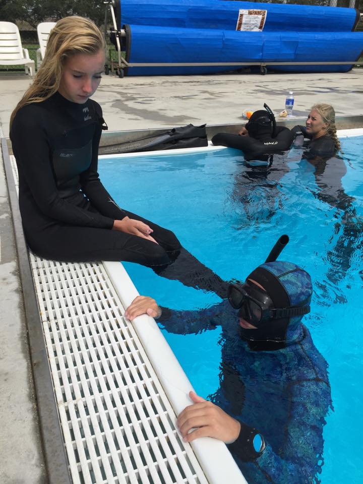 Intermediate Freediver Class with PFI @ Ft. Lauderdale June 2015