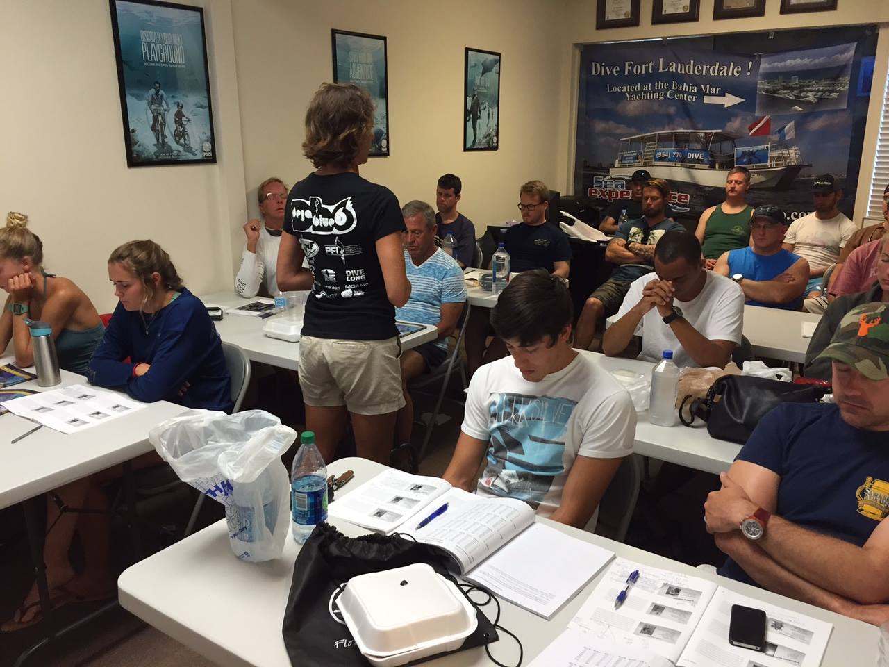 Intermediate Freediver Class with PFI @ Ft. Lauderdale June 2015