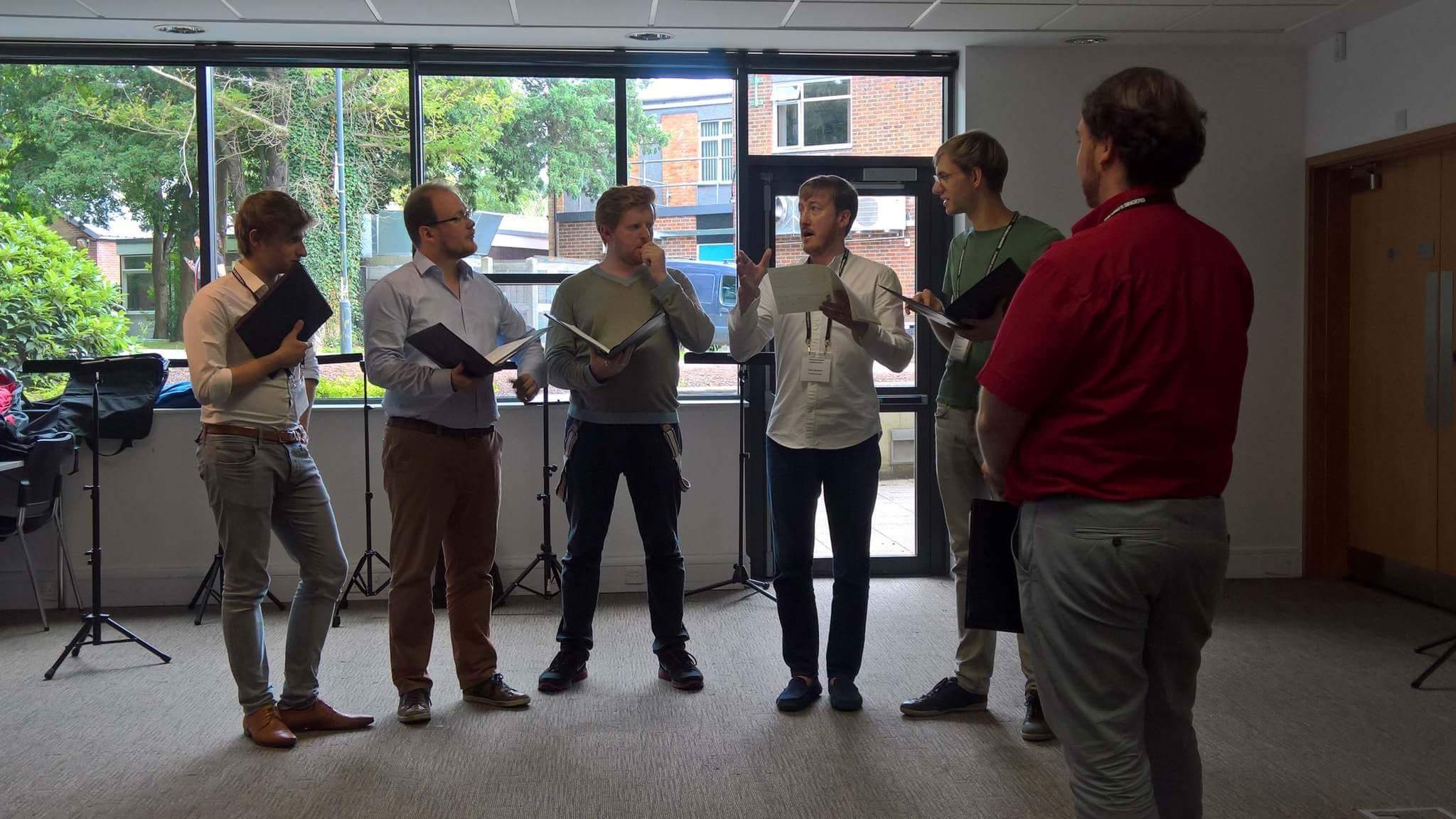Workshop with Christopher Bruerton - Photo by Carmen Hofmann