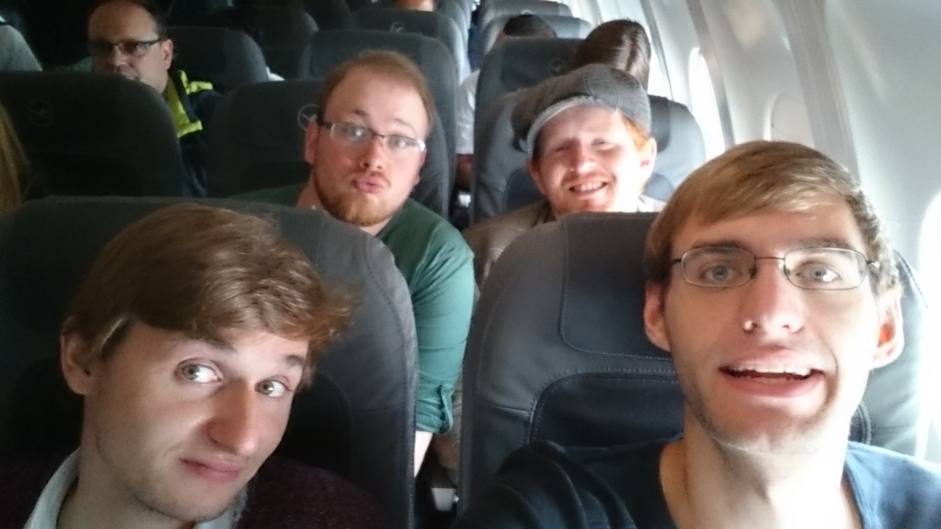 Flight back to Germany