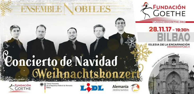 Weihnachtskonzert 2017: Ensemble Nobiles in Bilbao