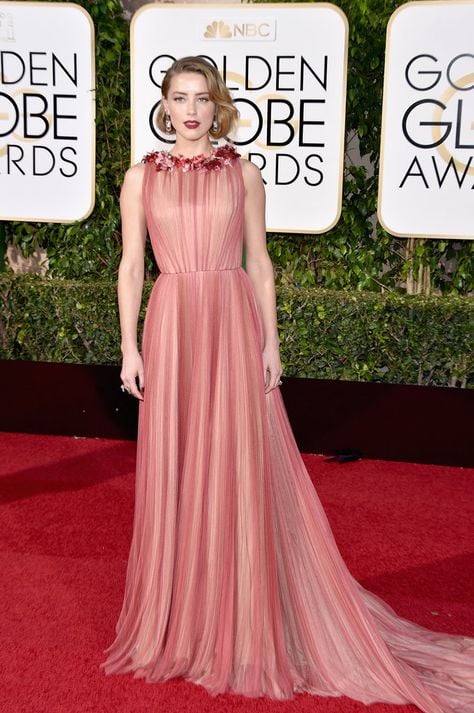 amber heard dressed in gucci