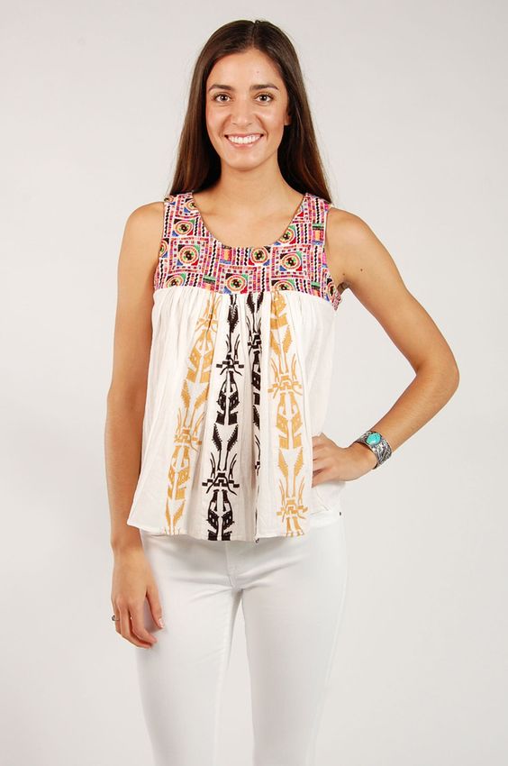 This will be perfect for summer and it has a unique back too via Tulips 