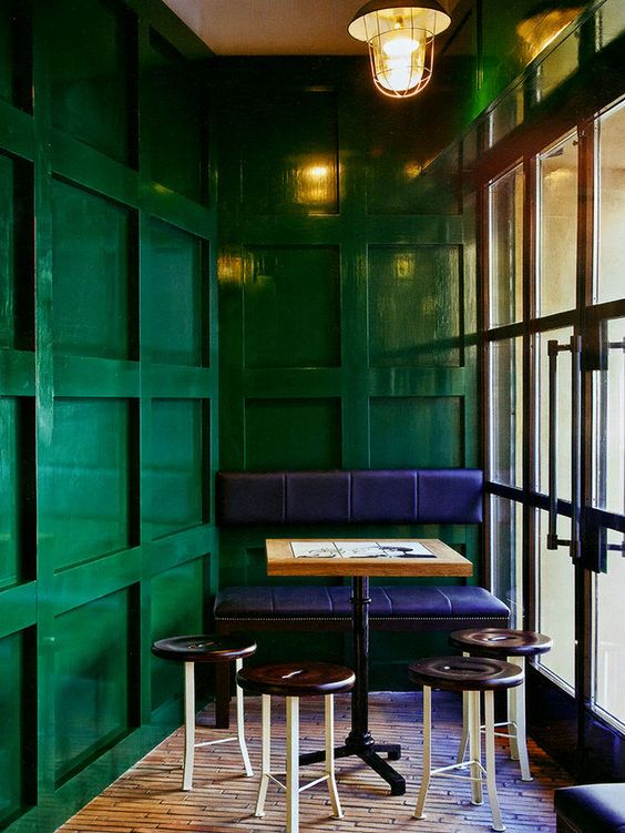 another great purple and emerald combo