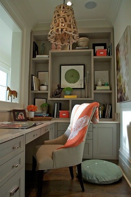 great custom bookcase; designed by Scout for the HOme 