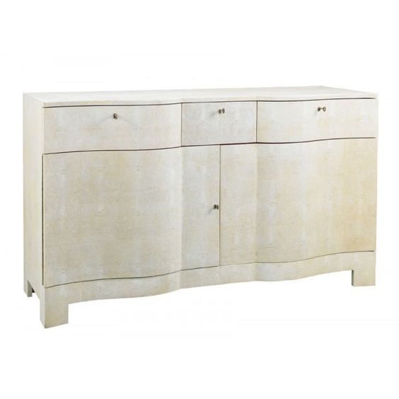 a serpentine chest