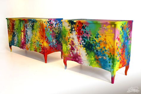 old chests, yet they come alive painted like this 