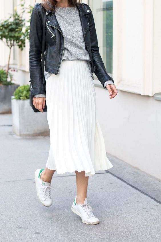 I can't wait to pull my moto leather jacket out this Fall; VIA