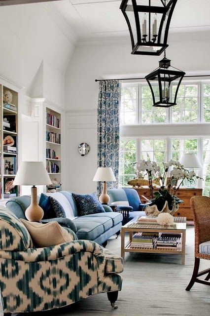 who says a traditional setting can't handle denim?