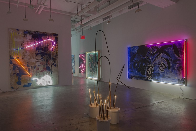 Installation View at Mike Weiss Gallery