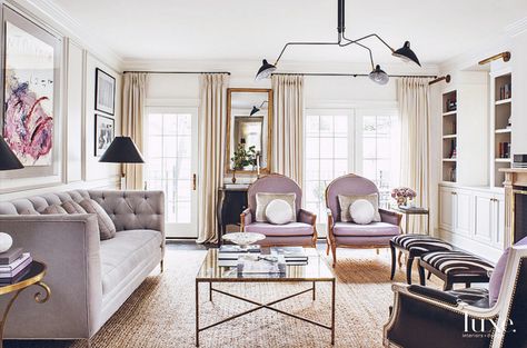 I'm not normally a periwinkle fan but this room has me thinking otherwise. 